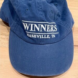 NWOT blue “Winners” cap from Nashville